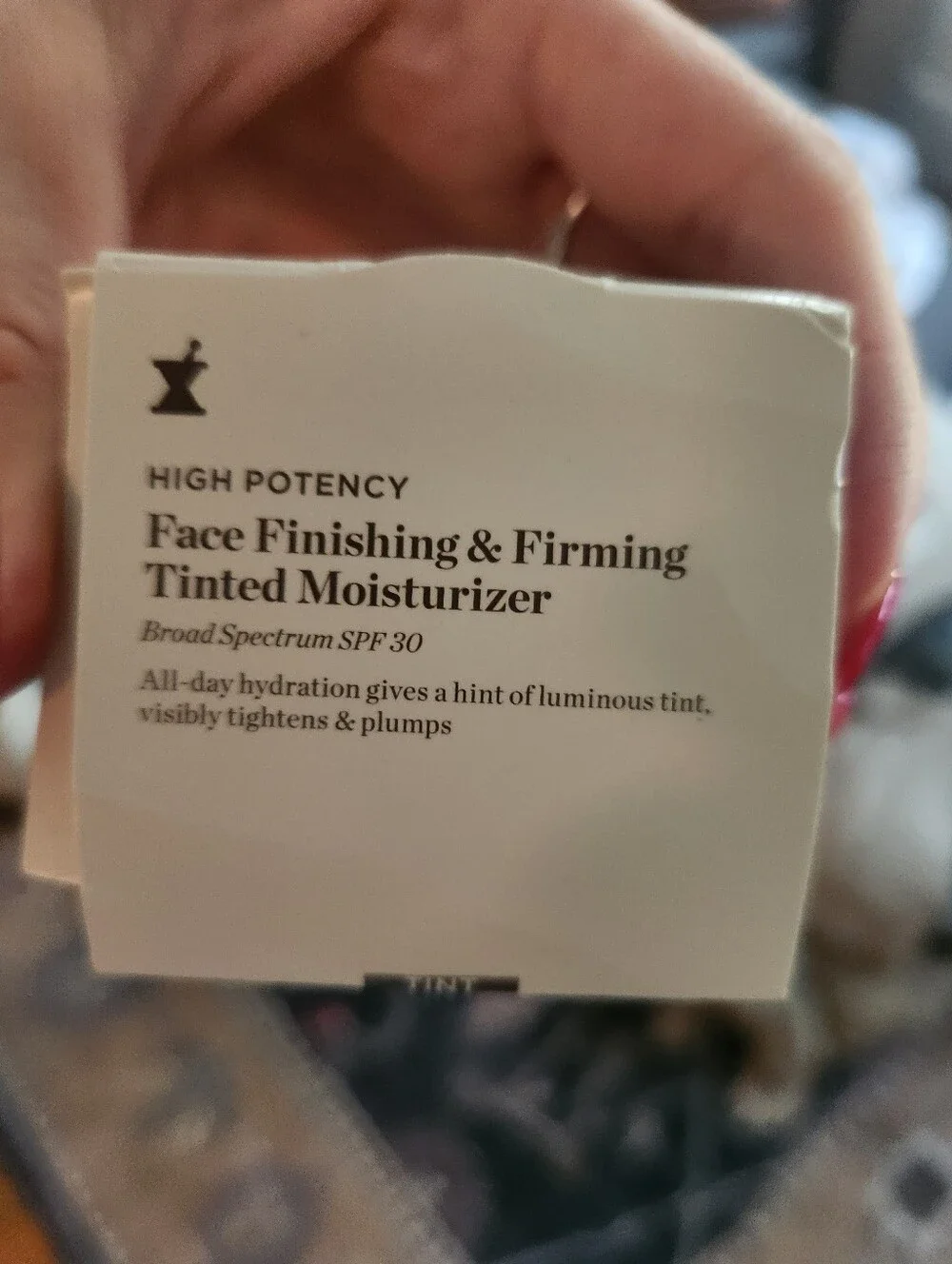 NWT Face Finishing and Firming Tinted Moisturizer